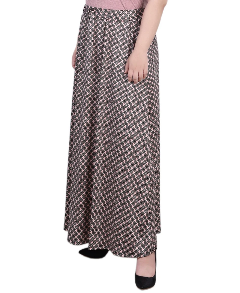 Plus Maxi Length Skirt