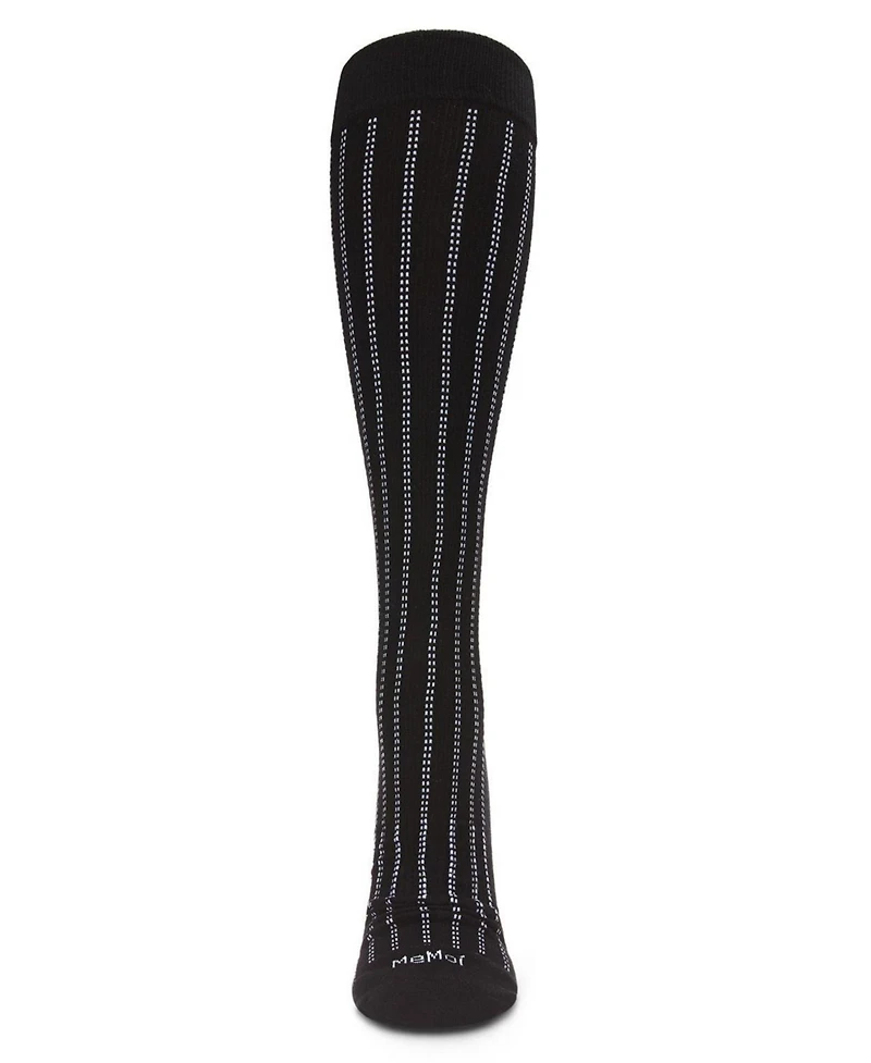 Men's Highway Stripe Cotton Compression Socks