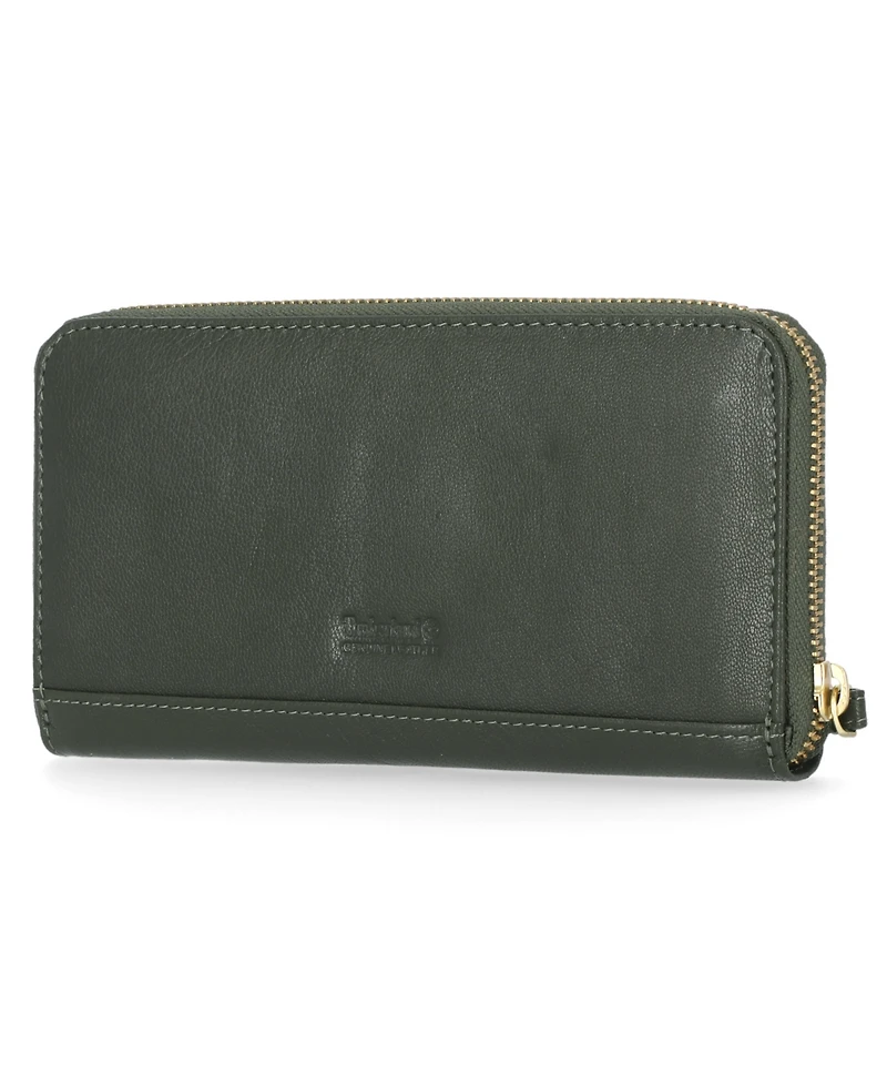 Timberland Women's Zip Around Wallet with Wristlet Strap