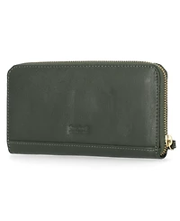 Timberland Women's Zip Around Wallet with Wristlet Strap