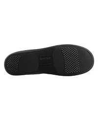 Isotoner Men's Preston Heather Knit Moccasin Slippers