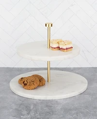 Thirstystone Uptown Marble Two Tiered Server
