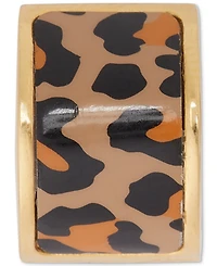 Kate Spade New York Gold-Tone Flower Huggie Hoop Earrings