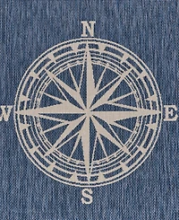 Lr Home Shoreline Srl- 7'6" x 9'5" Outdoor Area Rug