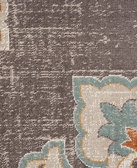 Closeout! Lr Home Heirloom HRL81461 5'3" x 7'10" Outdoor Area Rug