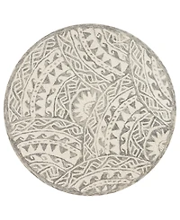Lr Home Radiance Rdc-087 4' x 4' Round Area Rug