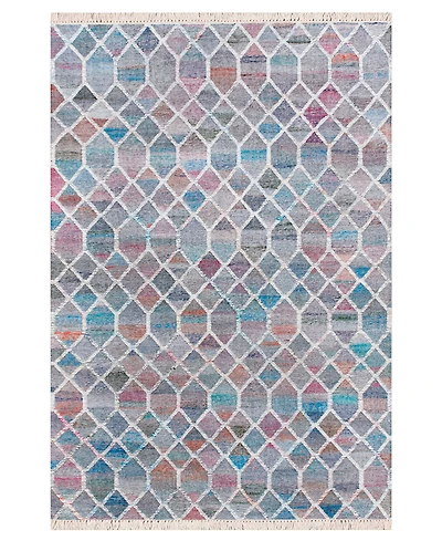 Lr Home Nero NRO81985 4' x 6' Area Rug