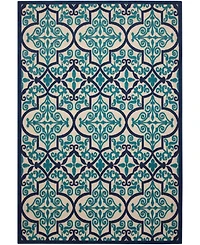 Nourison Home Aloha ALH14 5'3" x 7'5" Outdoor Area Rug