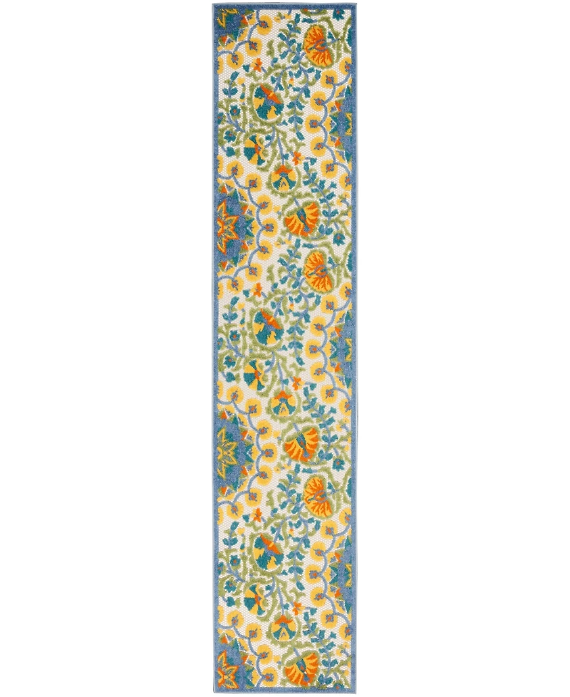 Nourison Home Aloha ALH22 2'3" x 10' Runner Rug