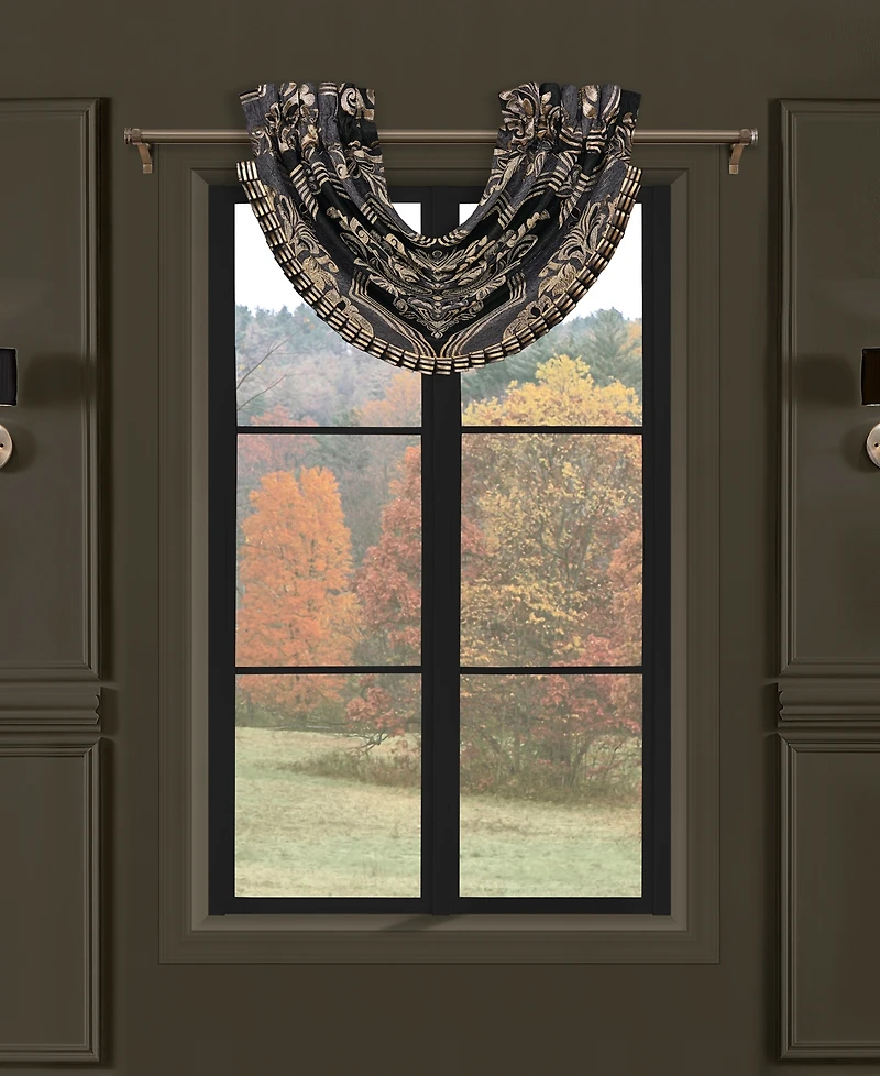 J Queen New York Savoy Waterfall Window Valance