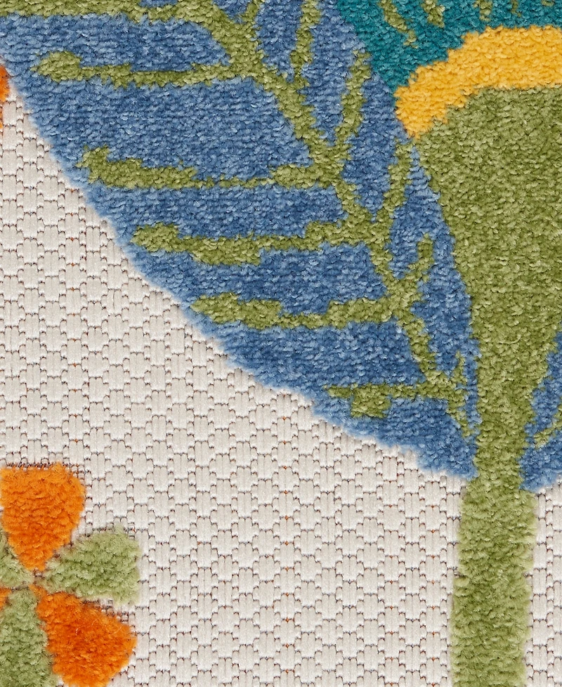 Nourison Home Aloha ALH25 2'8" x 4' Outdoor Area Rug