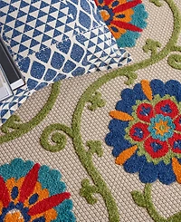 Nourison Home Aloha ALH19 3'6" x 5'6" Outdoor Area Rug
