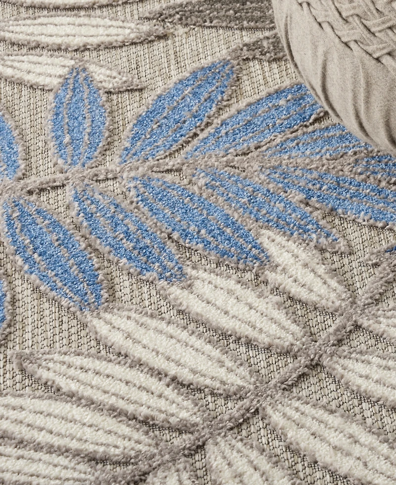 Nourison Home Aloha ALH18 5'3" x Round Area Rug