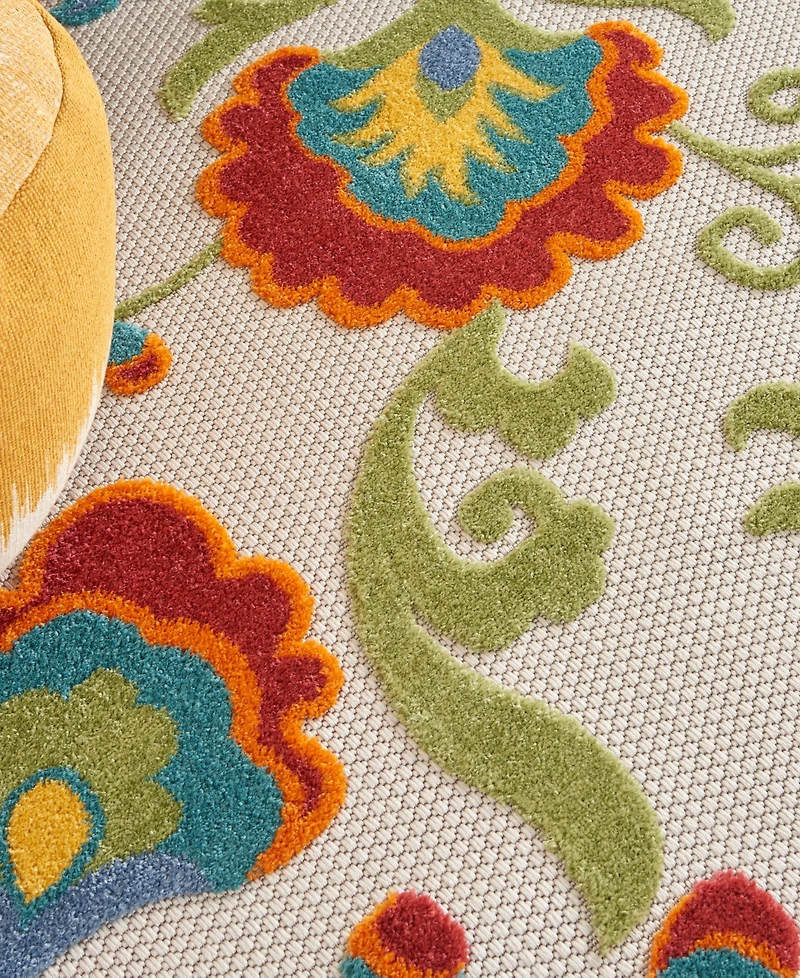 Nourison Home Aloha ALH17 7' x 10' Outdoor Area Rug
