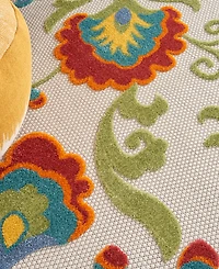 Nourison Home Aloha ALH17 7' x 10' Outdoor Area Rug