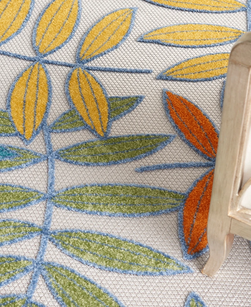 Nourison Home Aloha ALH18 7'10"x 10'6" Outdoor Area Rug