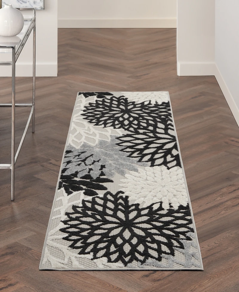 Nourison Home Aloha ALH05 2'3" x 8' Runner Rug