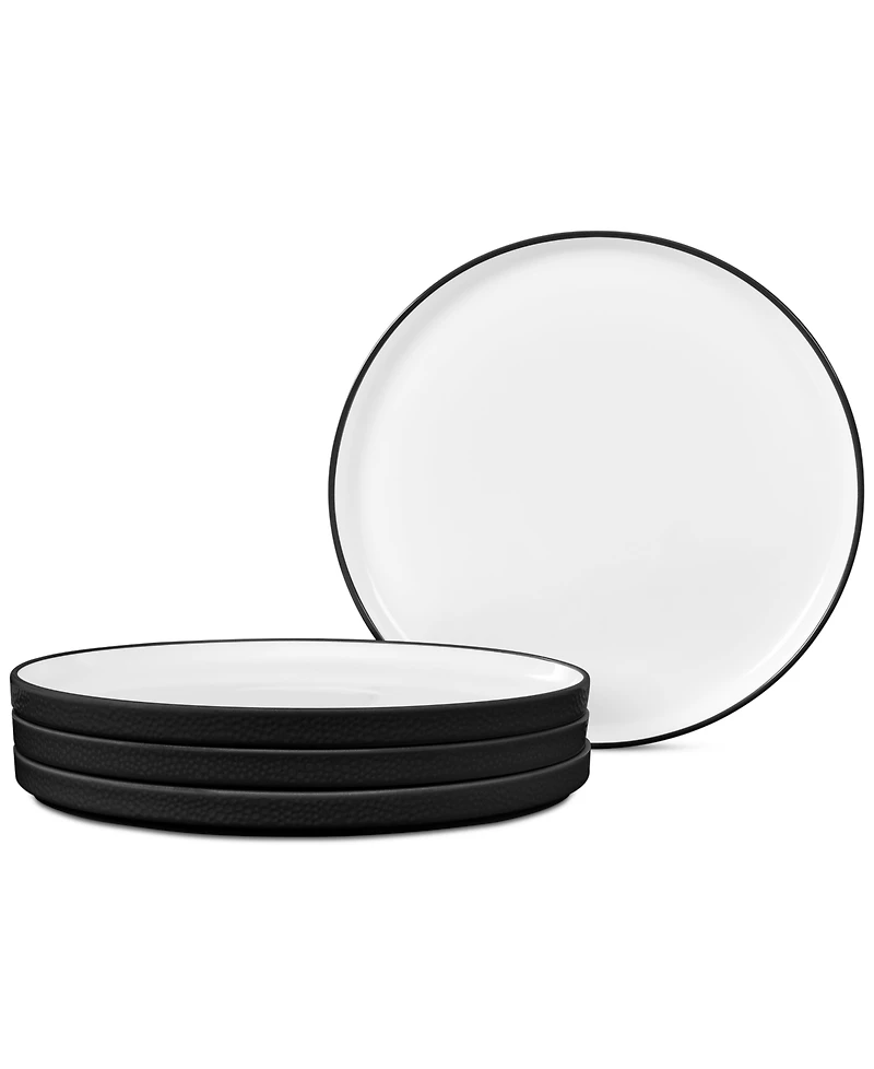 Noritake Colortex Stone Stax Small Plates, Set of 4