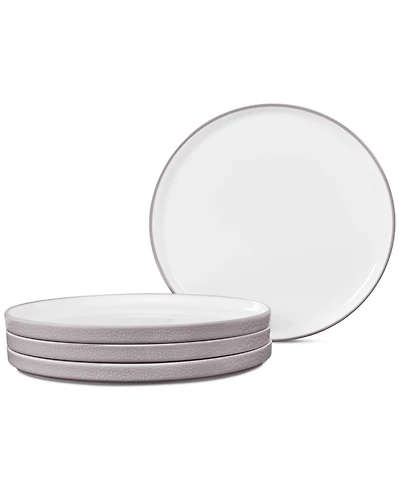 Noritake Colortex Stone Stax Small Plates, Set of 4