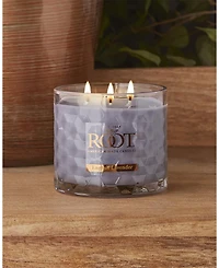 English Lavender Fragrance Honeycomb Glass Jar Candle