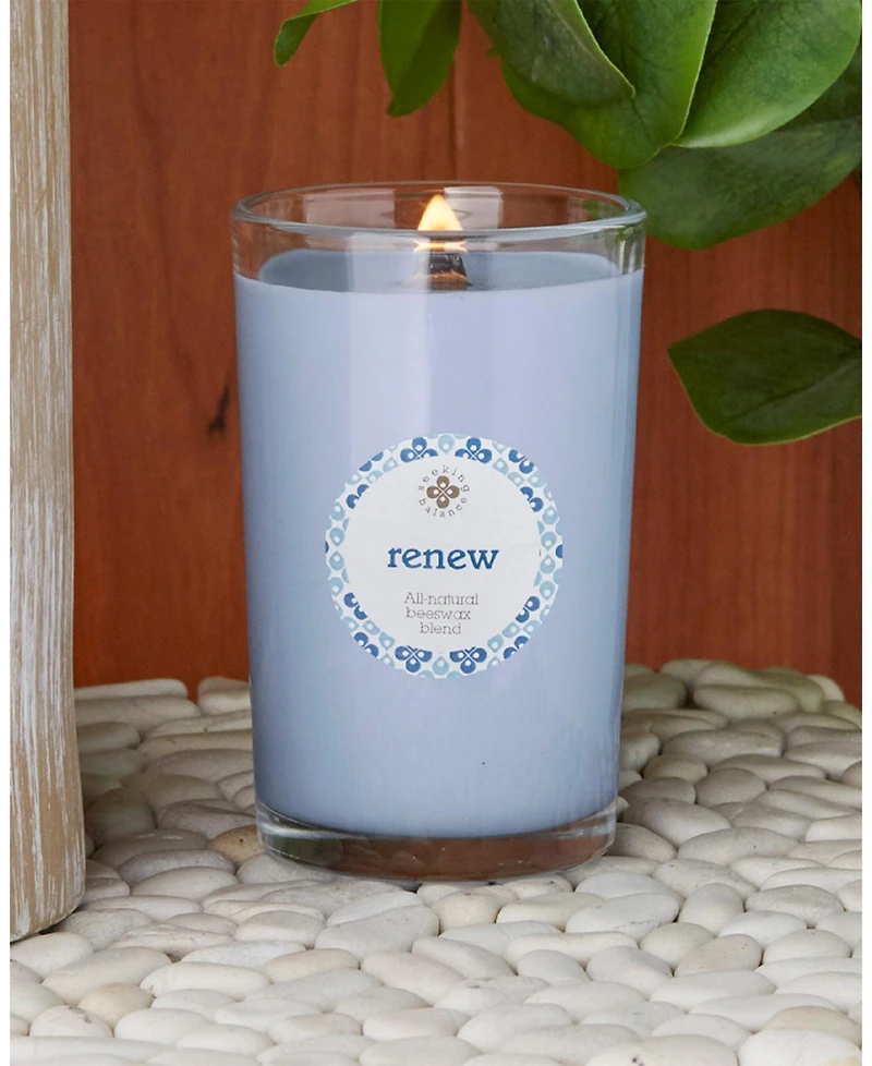 Seeking Balance Renew Seaside Cypress Cedar leaf Spa Jar Candle