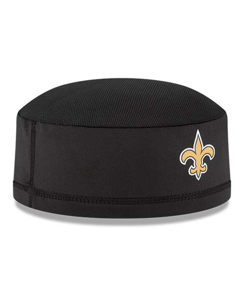 Men's Black New Orleans Saints Nfl Training Skully Cap