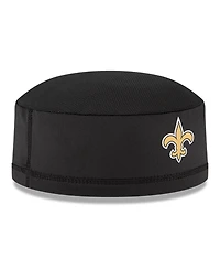 Men's Black New Orleans Saints Nfl Training Skully Cap