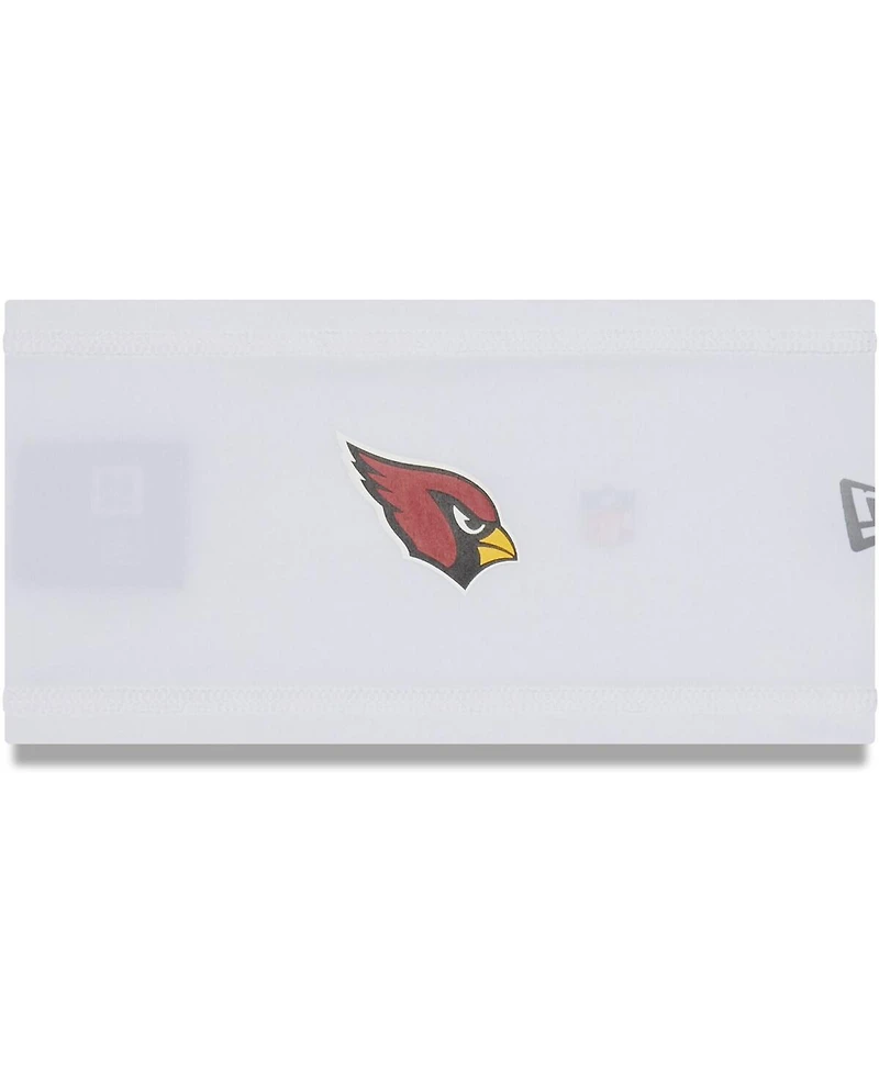 Men's White Arizona Cardinals Official Training Camp Headband
