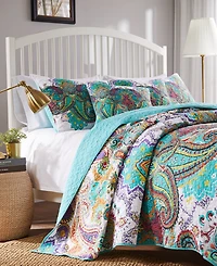 Greenland Home Fashions Nirvana 3-Pc. Quilt Set, Full/Queen