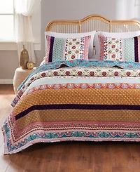 Greenland Home Fashions Thalia 3-Pc. Quilt Set, Full/Queen