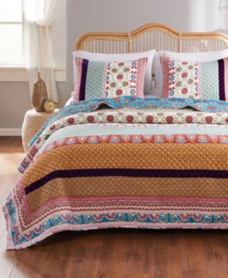 Greenland Home Fashions Thalia Quilt Sets