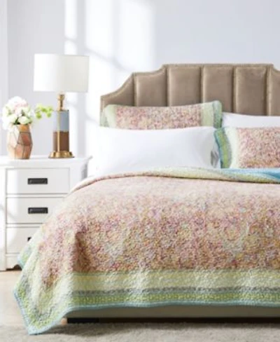 Greenland Home Fashions Palisades Pastel Quilt Sets