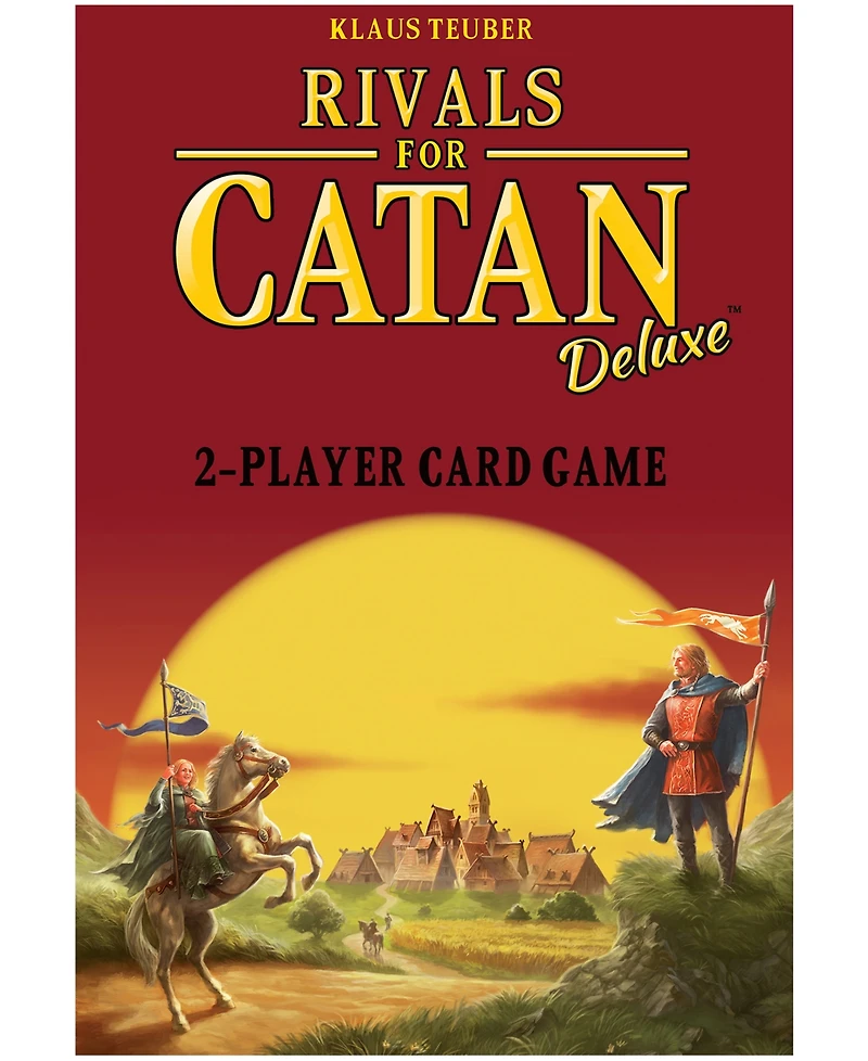 Catan Studio Rivals for Catan Deluxe - 2 Player Card Game Set, 198 Piece
