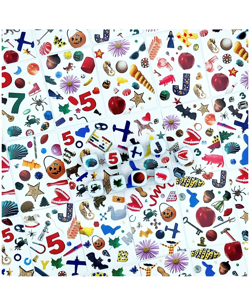 Briarpatch I Spy Find It Fast Dice Game Set, 51 Piece