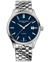 Frederique Constant Men's Swiss Automatic Stainless Steel Bracelet Watch 40mm