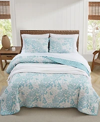 Tommy Bahama Home Laguna Beach Reversible 3 Piece Quilt Set