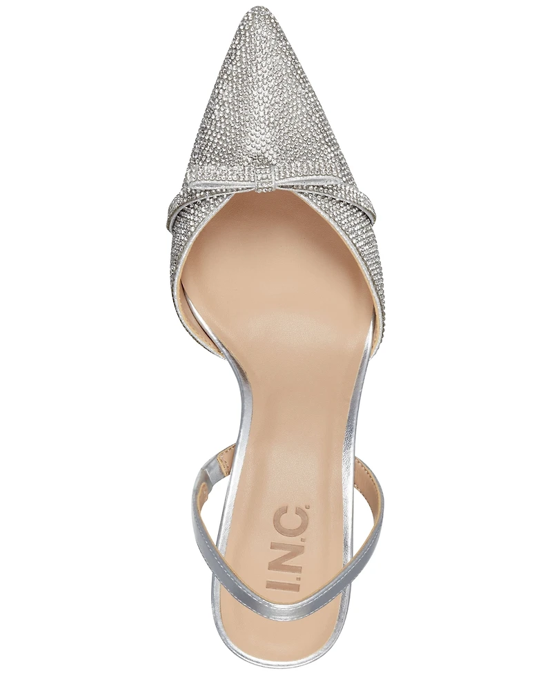 I.n.c. International Concepts Women's Gelsey Slingback Kitten-Heel Pumps, Created for Macy's