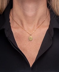 Wrapped Diamond Zodiac Constellation 18" Pendant Necklace (1/20 ct. tw) 10k Yellow Gold, Exclusively at Macy's