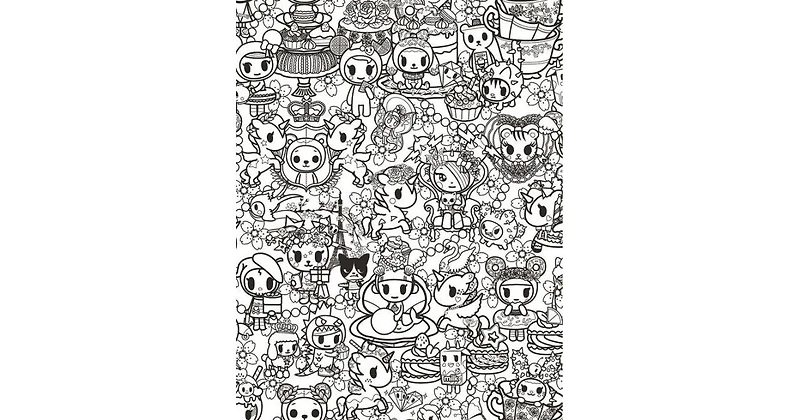 tokidoki Coloring Party by tokidoki