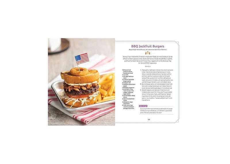 The Unofficial Disney Parks Epcot Cookbook: From School Bread in Norway to Macaron Ice Cream Sandwiches in France, 100 Epcot-Inspired Recipes for Eati