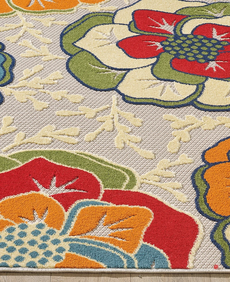 Kas Calla 6936 6'7" x 9' Outdoor Area Rug