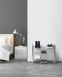 Seville Classics 3-Tier Expandable Shoe Rack