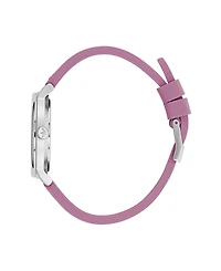 adidas Unisex Three Hand Code One Small Pink Silicone Strap Watch 35mm