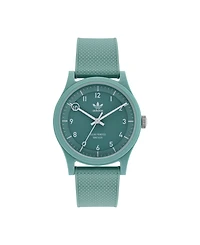 adidas Unisex Solar Project One Green Resin Strap Watch 39mm
