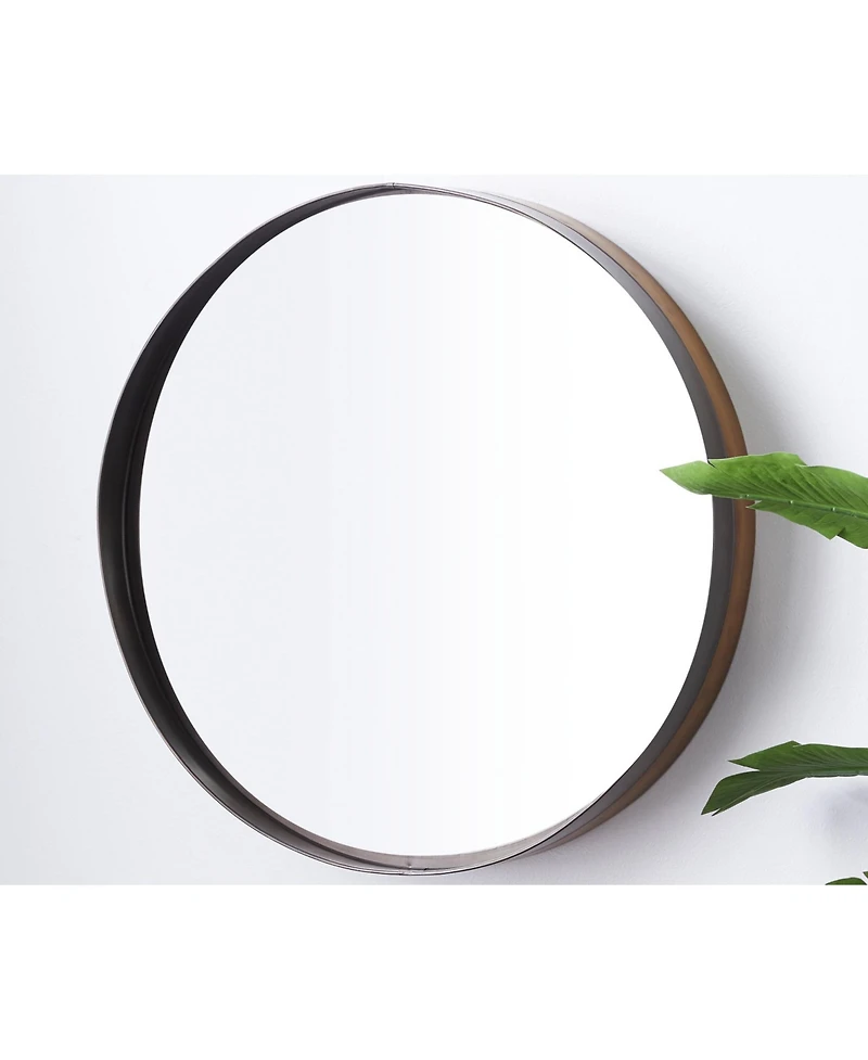 Metal Modern Wall Mirror, 32" x 32"