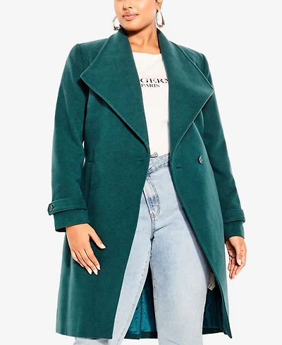 City Chic Women's So Coat