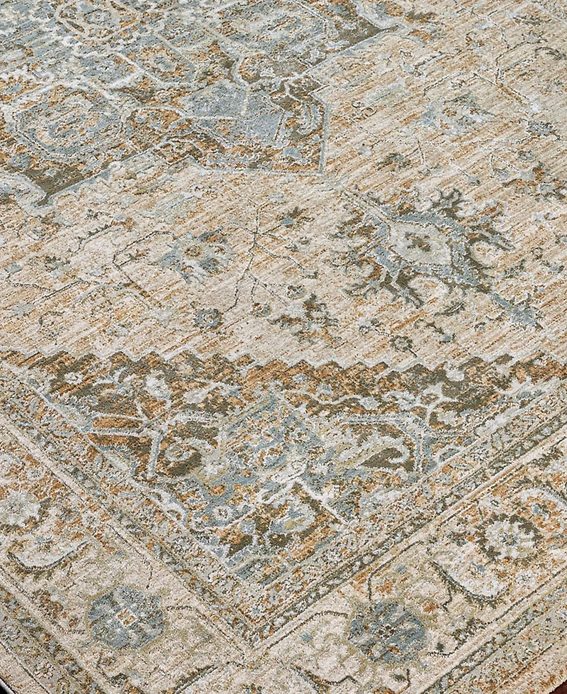 Livabliss Brunswick Bwk- 5'3" x 5'3" Round Area Rug