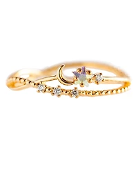 Girls Crew Luna Sparkle Ring