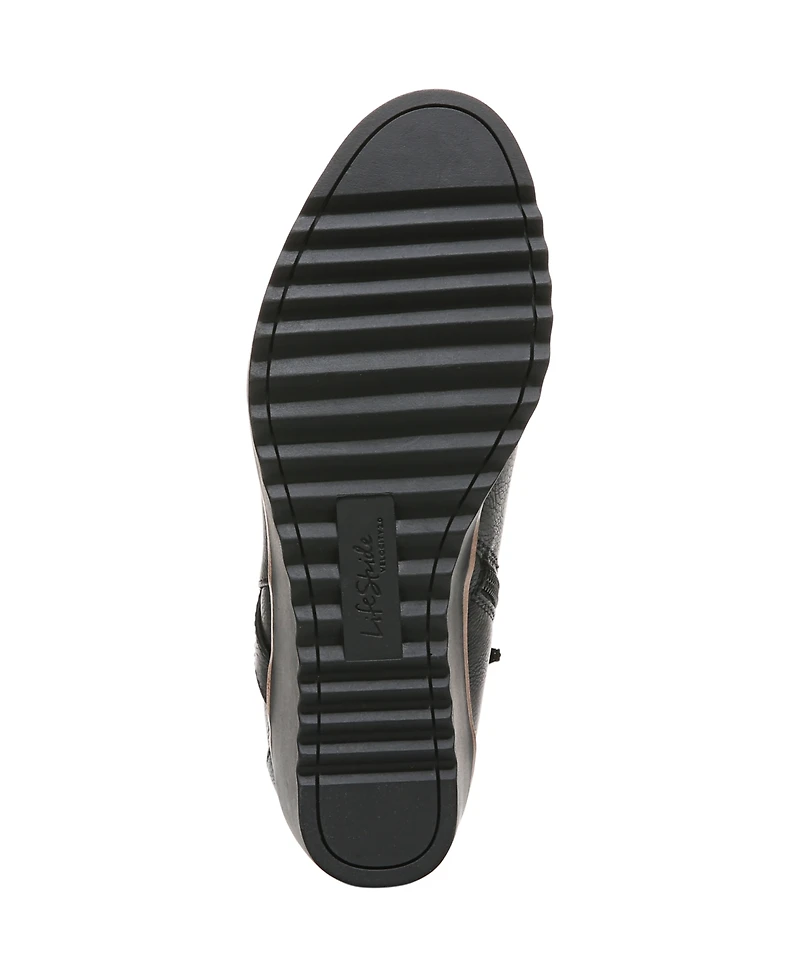 LifeStride Zinfandel Wedge Booties