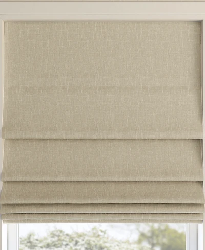 Pryer Textured 100% Blackout Cordless Roman Shade